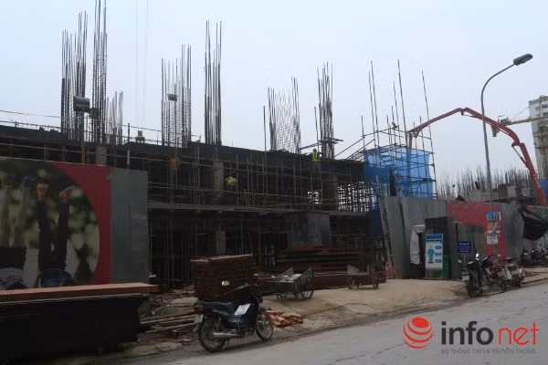 Dự án Seasons Avenue thuộc phân khúc trung cao cấp do Công ty TNHH đầu tư CapitalLand - Hoàng Thành làm chủ đầu tư. Ảnh: Hoàng Hòa.