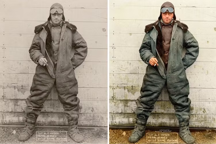 Phi công đưa thư của Mỹ.