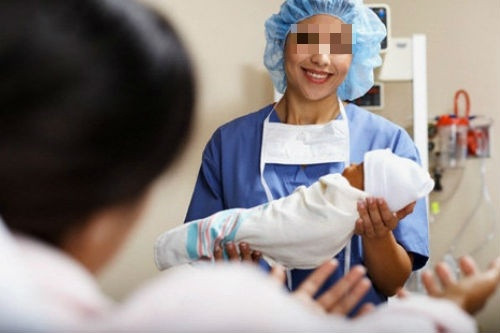 Sinh con trong đợt rét kỷ lục (Ảnh minh họa).