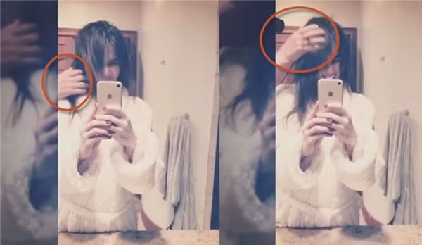 Nữ hoàng nội y được bạn trai chăm sóc cẩn thận.