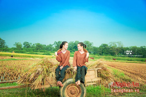 Cảnh sắc đồng quê bình dị khi vào ảnh đẹp đến nao lòng...