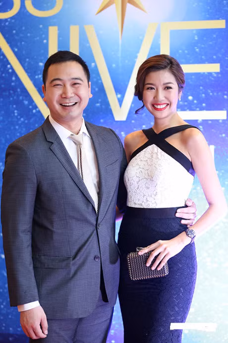 Trên mỗi bước đường sự nghiệp, Thuý Vân luôn nhận được sự ủng hộ của bạn trai.