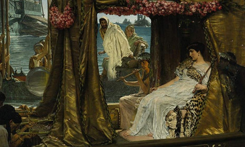 Nữ hoàng Cleopatra tự vẫn sau khi bại trận dưới tay Octavian trong một cuộc hải chiến.