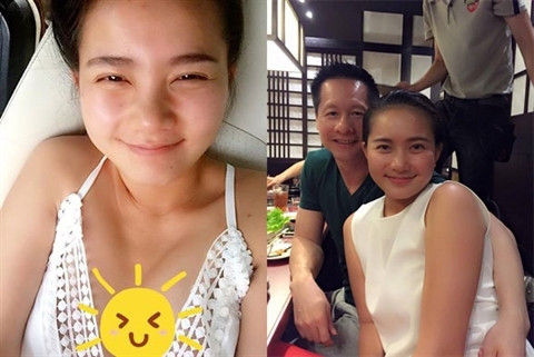 Dù gặp nhiều sóng gió liên quan tới vợ cũ Ngọc Thúy của chồng nhưng cô vẫn rất hạnh phúc với cuộc sống riêng tư của mình.