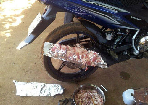 Mon an doc dao chi co dan phuot moi nghi ra duoc