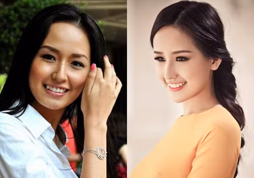 Hoa hậu Mai Phương Thuý rạng rỡ với hàm răng đều tăm tắp.
