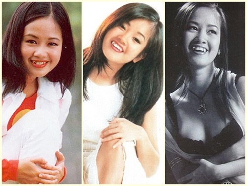 Nữ ca sĩ Hồng Nhung với 2 chiếc răng khểnh nổi tiếng một thời.