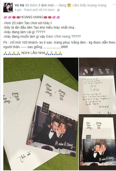 Chia sẻ của Vũ Hà.