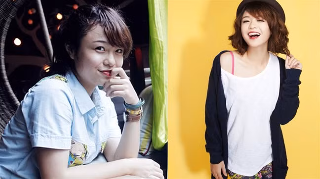 Nữ ca sĩ Thái Trinh khi cô giảm 12 kg trong vòng… 1 tháng. Cách giảm béo hiệu quả của “hiện tượng The Show” là nhảy dây 1.000 cái vào buổi sáng, buổi chiều chạy liên tục 45 phút, buổi tối tập yoga. Các bữa ăn giảm tinh bột và tăng nhiều rau xanh.