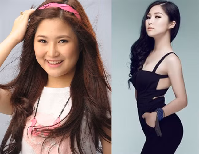 Thời điểm đăng quang quán quân Giọng hát Việt mùa đầu tiên, Hương Tràm sở hữu thân hình tròn trịa. Sau một thời gian, nữ ca sĩ lột xác bằng ngoại hình thon gọn và gợi cảm hơn.