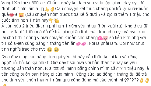 Het yeu, thanh nien doi lai ban gai qua va tinh phi