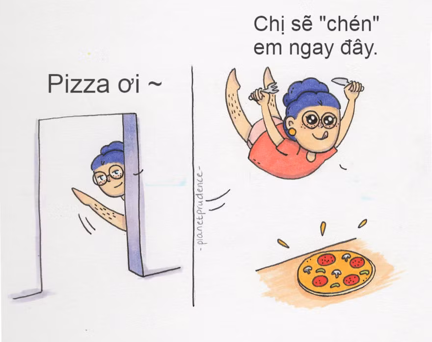 Được ăn thứ mình thích luôn là một trong những điều tuyệt vời nhất đối với phái đẹp.