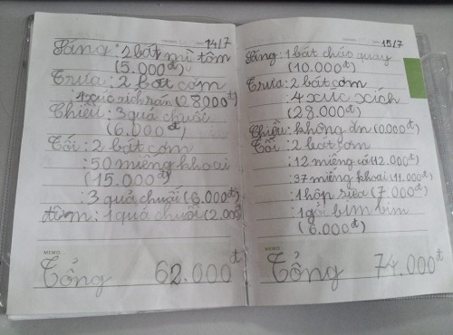 Ngay sau khi đăng tải trên các diễn đàn mạng xã hội, nhật ký ăn uống của cậu bé này đã nhận được rất nhiều sự quan tâm, bàn luận của cư dân mạng. Hầu hết đều bày tỏ sự ngạc nhiên với cách cậu bé liệt kê đồ ăn và số tiền mỗi món mà mình ăn trong ngày.