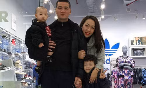 Gia đình ca sĩ Hiền Anh (ảnh nhân vật cung cấp).