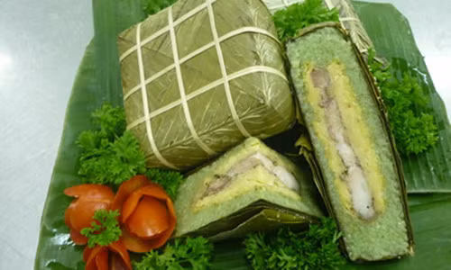 An banh chung ngay Tet: Ngon thi co ngon nhung cho an nhieu
