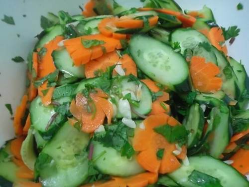 Cach lam dua gop 3 mien gion ngon don Tet