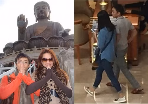 Thủa mới yêu Hồ Ngọc Hà, Cường Đô la cũng thường xuyên đăng tải những hình ảnh thân mật, tình cảm bên bạn gái mặc những lời dèm pha từ dư luận. Trong khi đó khi quen hotgirl Hạ Vi, đại gia trẻ chưa dám công khai tình cảm. Những hình ảnh lúc ban đầu chỉ là được mọi người chụp lại.