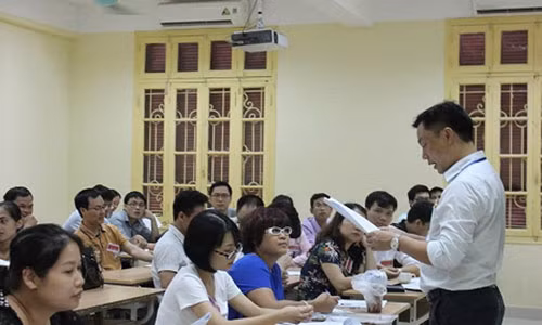 Phổ biến công tác chấm thi THPT quốc gia 2016 tại Đại học Thủy lợi