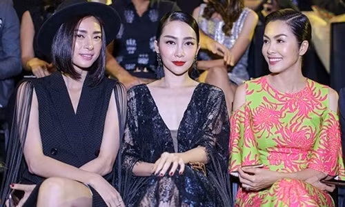 Từ trái qua, Ngô Thanh Vân - Linh Nga - Tăng Thanh Hà.