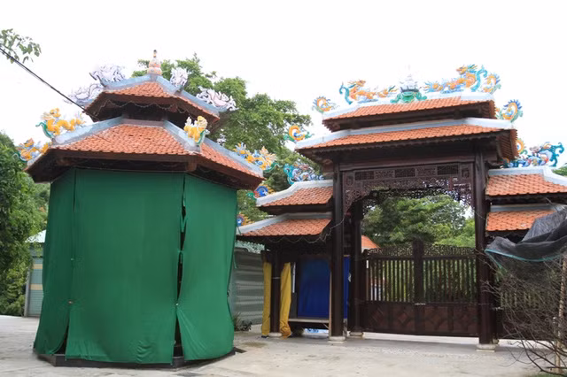 Dù xây dựng không phép nhưng ông Quang đã đầu tư rất nhiều tiền bạc.