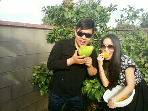 Ở nơi xứ người, cây thanh trà - đặc sản xứ Huế, vẫn mọc tươi tốt làm nhiều người Việt ở đây cảm thấy ấm lòng, vợi bớt nỗi nhớ quê hương.