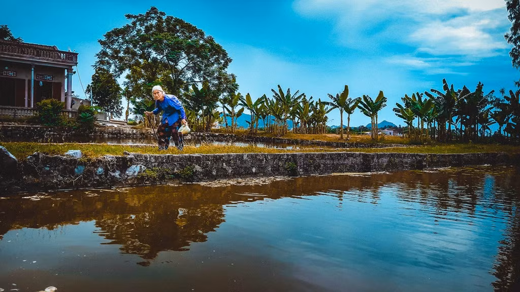 Hai cụ đang rất cố gắng vượt qua khó khăn. Cụ ông yếu, cụ bà cần mẫn chăm ông, nhắc ông từng lần uống thuốc, thức trắng mỗi đêm ông lên cơn bệnh. Hai cụ đều hiểu con cái mình ai cũng khổ cả nên không một lời oán trách.