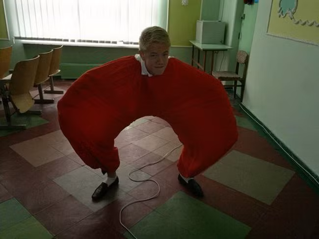 Thanh niên "kì dị" nhất quả đất.