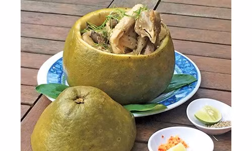 Cach lam ga hap buoi: ngon va doc dao