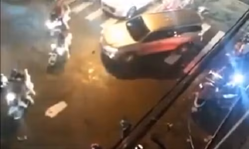 Thanh nien Bien Hoa truy duoi, dap kinh xe dien