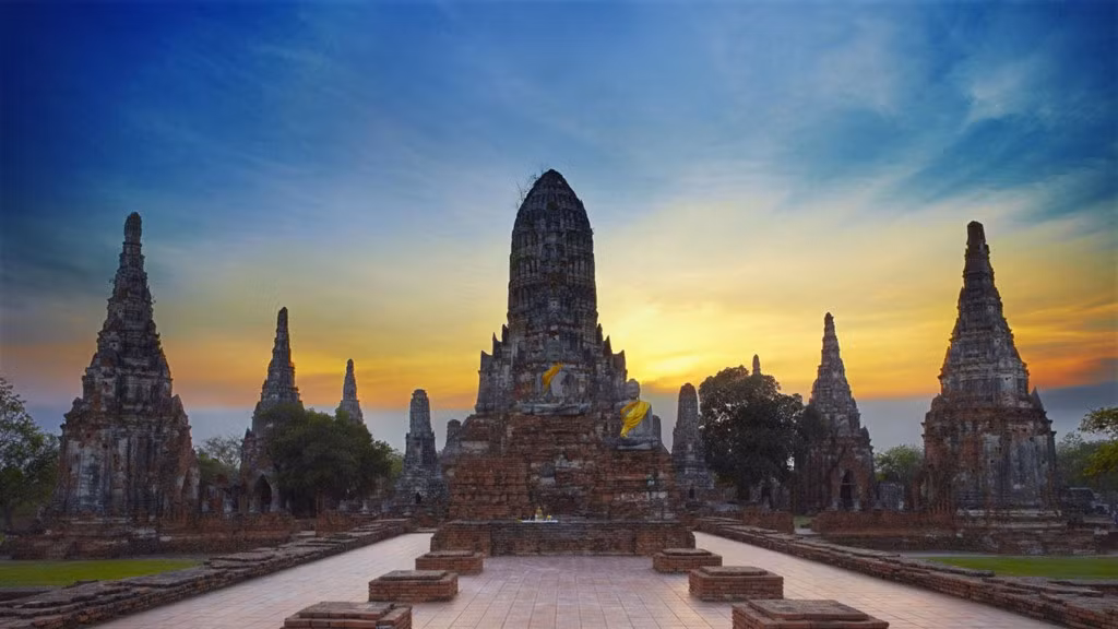 Hai tập cuối phim (Tây Trúc) được quay ở kinh đô Phật giáo Ayutthaya của Thái Lan. Ảnh: Thailand Tourism.