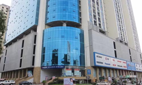 Những hình ảnh long lanh phía ngoài của khu chung cư cao cấp.