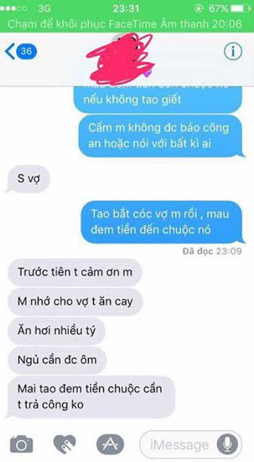 Trào lưu nhắn tin thử chồng bị bắt cóc lan truyền cực nhanh với tốc độ chóng mặt trong cộng đồng mạng.