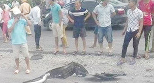 Hai Phong Xe dien tong 3 nu sinh 2 nguoi chet tham