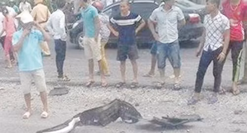 Hai Phong Xe dien tong 3 nu sinh 2 nguoi chet tham