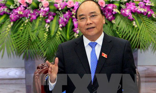Thủ tướng Nguyễn Xuân Phúc. (Ảnh: Thống Nhất/TTXVN)