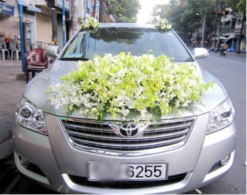 Cùng ngắm một số hình ảnh xe hoa mà cô gái khéo tay này trang trí: