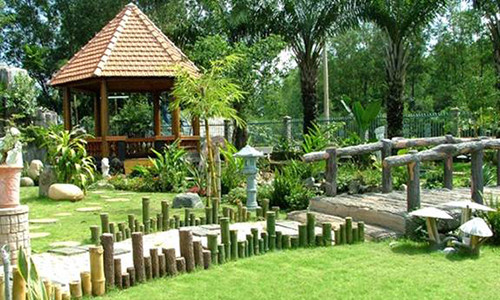 Hướng sân vườn tốt nhất là hướng Nam - Ảnh minh họa.