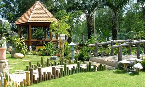 Hướng sân vườn tốt nhất là hướng Nam - Ảnh minh họa.