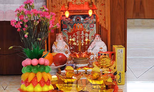 Phong thuy: Ban tho than tai gan cua cang tot