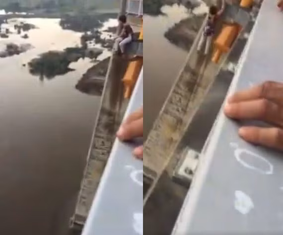 Tranh cai clip co gai nhay cau tu tu o Hai Phong