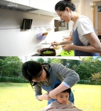 Nữ diễn viên nổi tiếng trổ tài tề gia nội trợ.