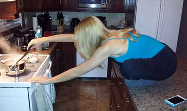 Tay dài cũng có lợi thế đấy chứ.