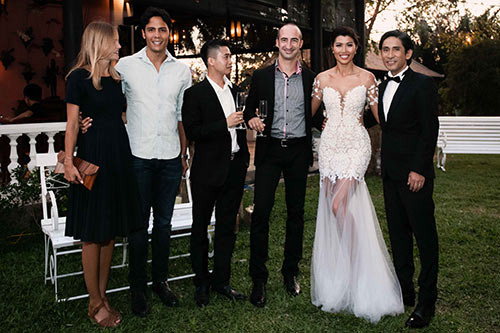 Chồng là Việt kiều Pháp nên Trang Lạ chọn cách tổ chức cưới và bày biện trong nhà theo đúng phong cách phương Tây.