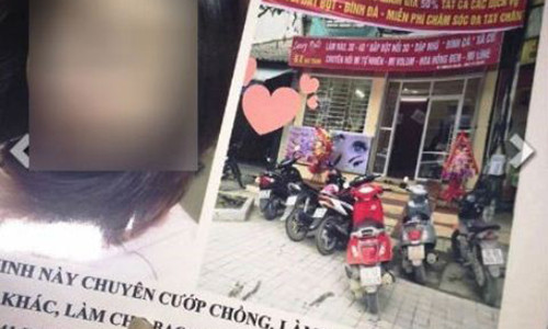 Hình ảnh được đăng tải trên mạng xã hội (D.X.Q)