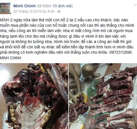 Ngang nhien rao ban thu quy tren facebook, thach thuc cong an