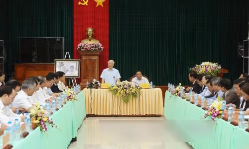 TBT: Quang Tri da xu ly tuong doi tot su co moi truong bien