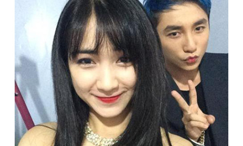 Hòa Minzy và Sơn Tung M-TP.