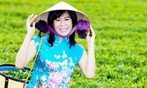 Nữ doanh nhân Hà Linh khi còn sống.