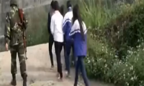 5 học sinh bị lừa bán sang Trung Quốc được giải cứu (Ảnh:VTV).