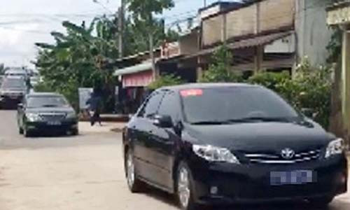 Ben Tre bac tin doan xe thap tung Chu tich Quoc hoi ve que